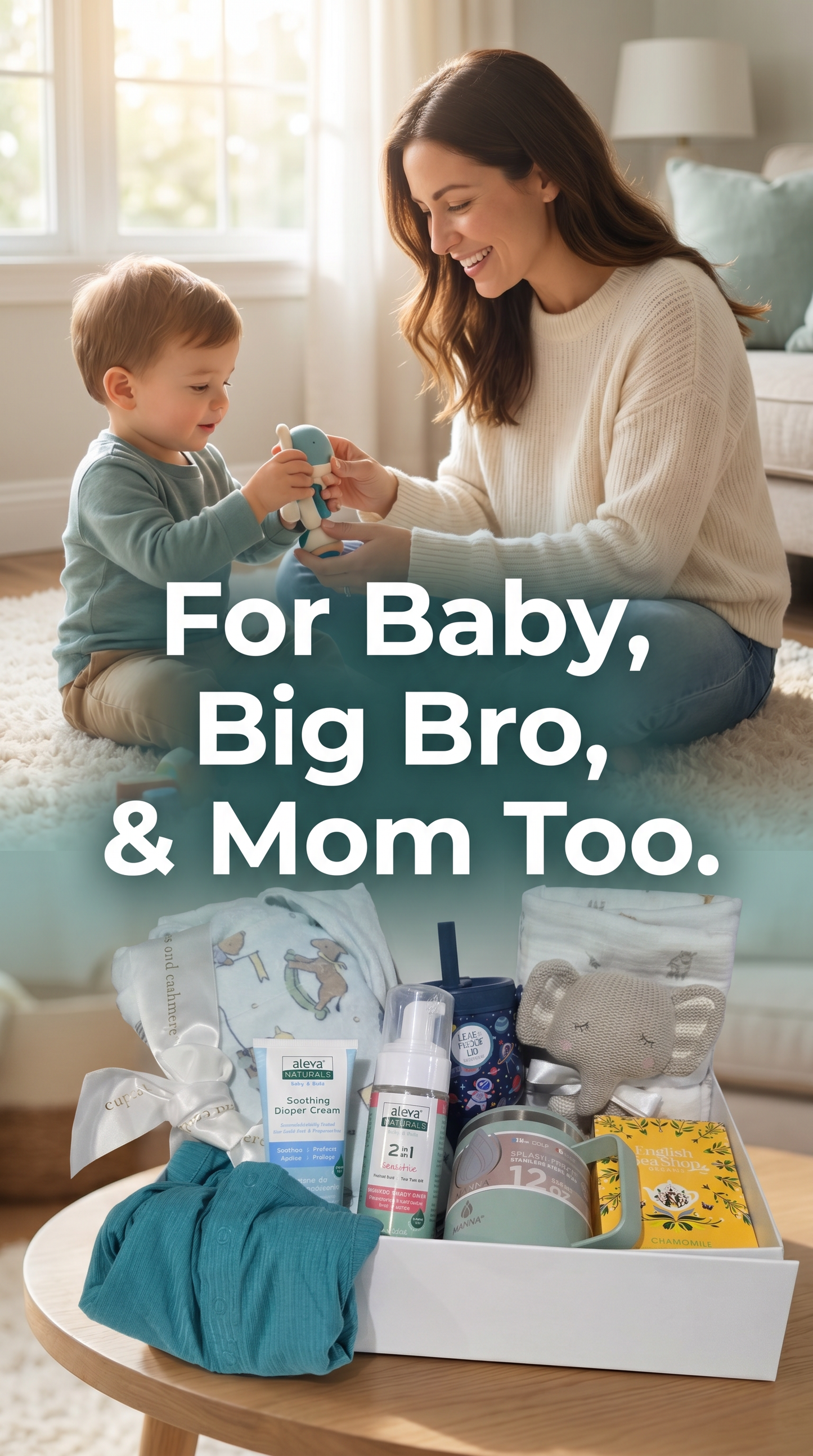 Welcome Baby & Pamper Mom Gift Box