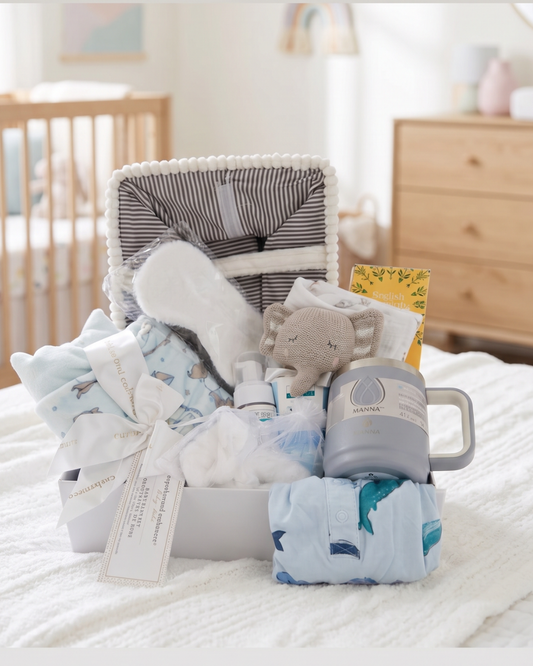 Welcome Baby & Pamper Mom Gift Box